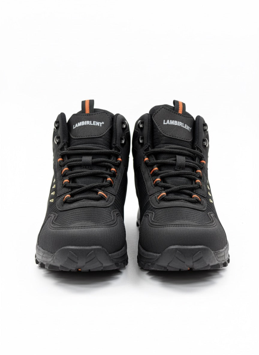 Turuncu Detaylı Siyah Yüksek Taban Outdoor Bot