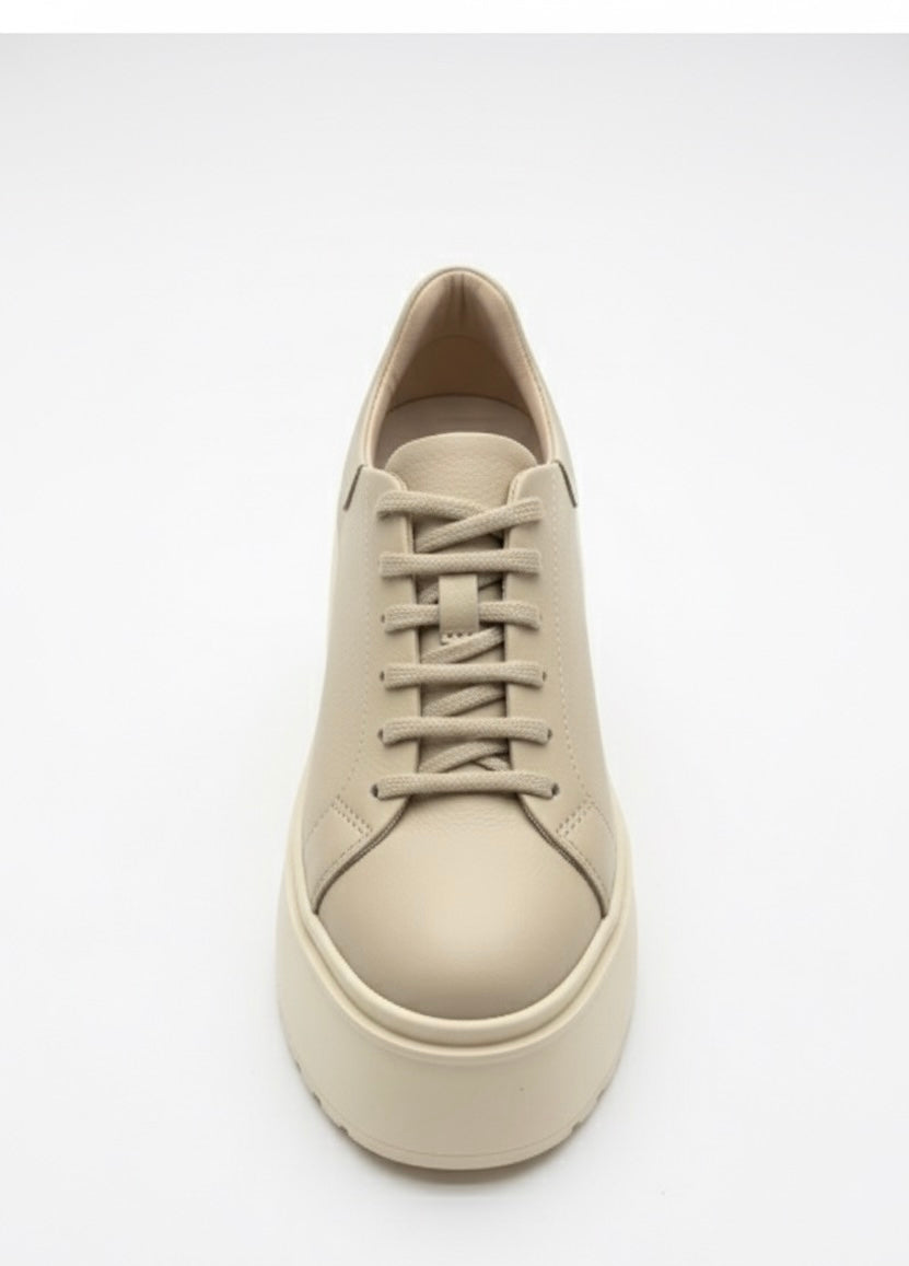 Hakiki Deri, Mega Platform Sneaker
